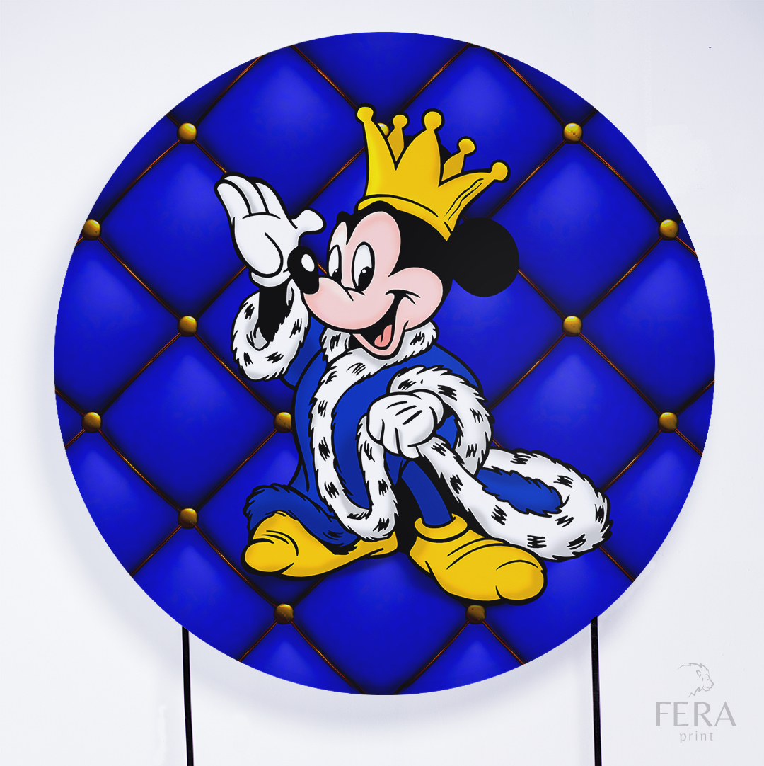 Painel Redondo Rato Amigo Sublimado