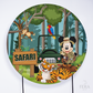 Kit Capa Cilindros + Capa Painel Rato Amigo Safari Sublimado