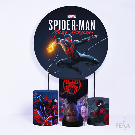 Kit Capa Cilindros + Capa Painel Herói Aranha Sublimado