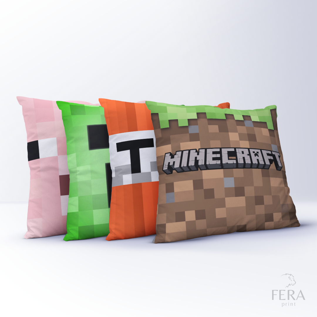 Almofada Estampada Decorativa 35X35cm - Apenas 1 unidade