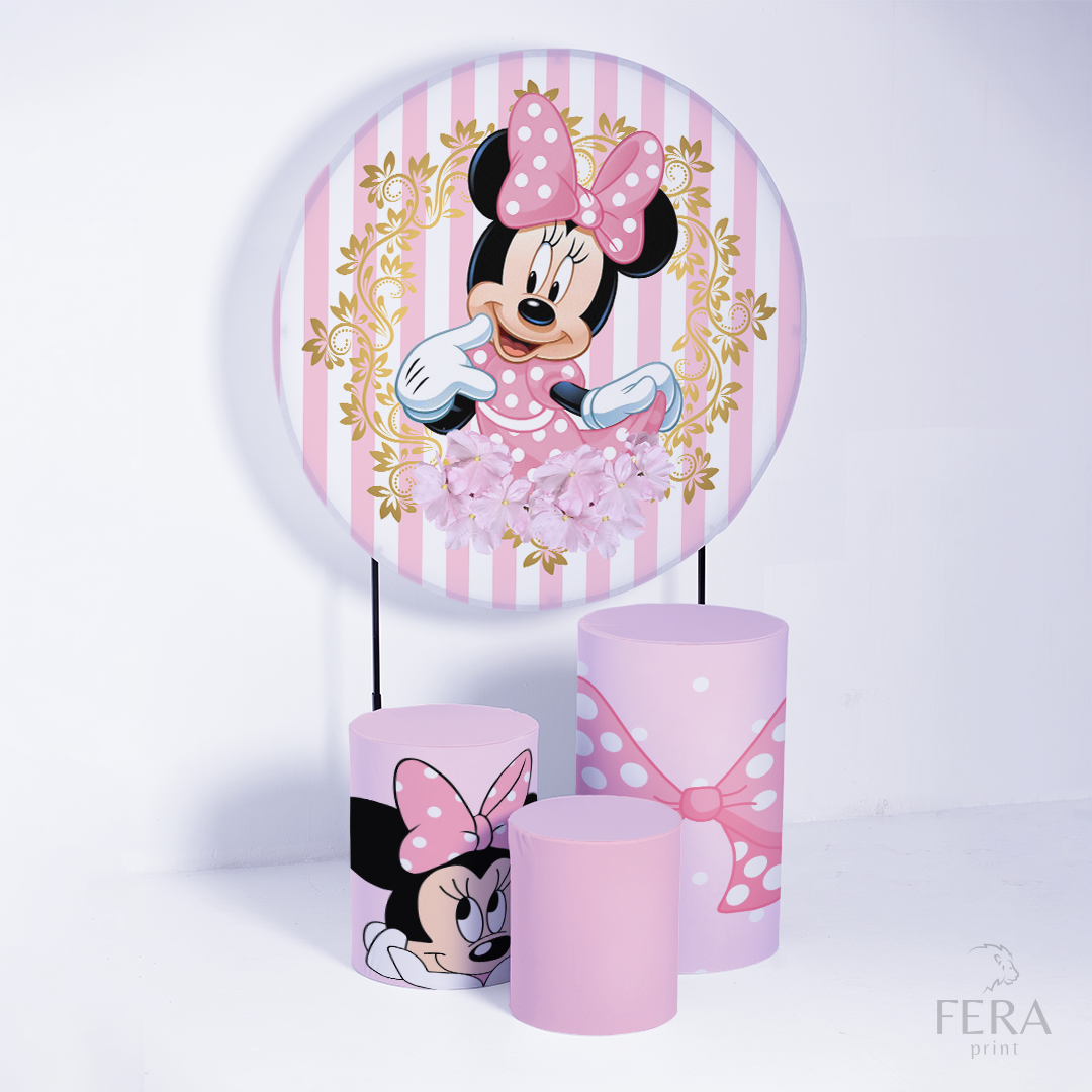 Kit Capa Cilindros + Capa Painel Rata Amiga Bolinhas Sublimado