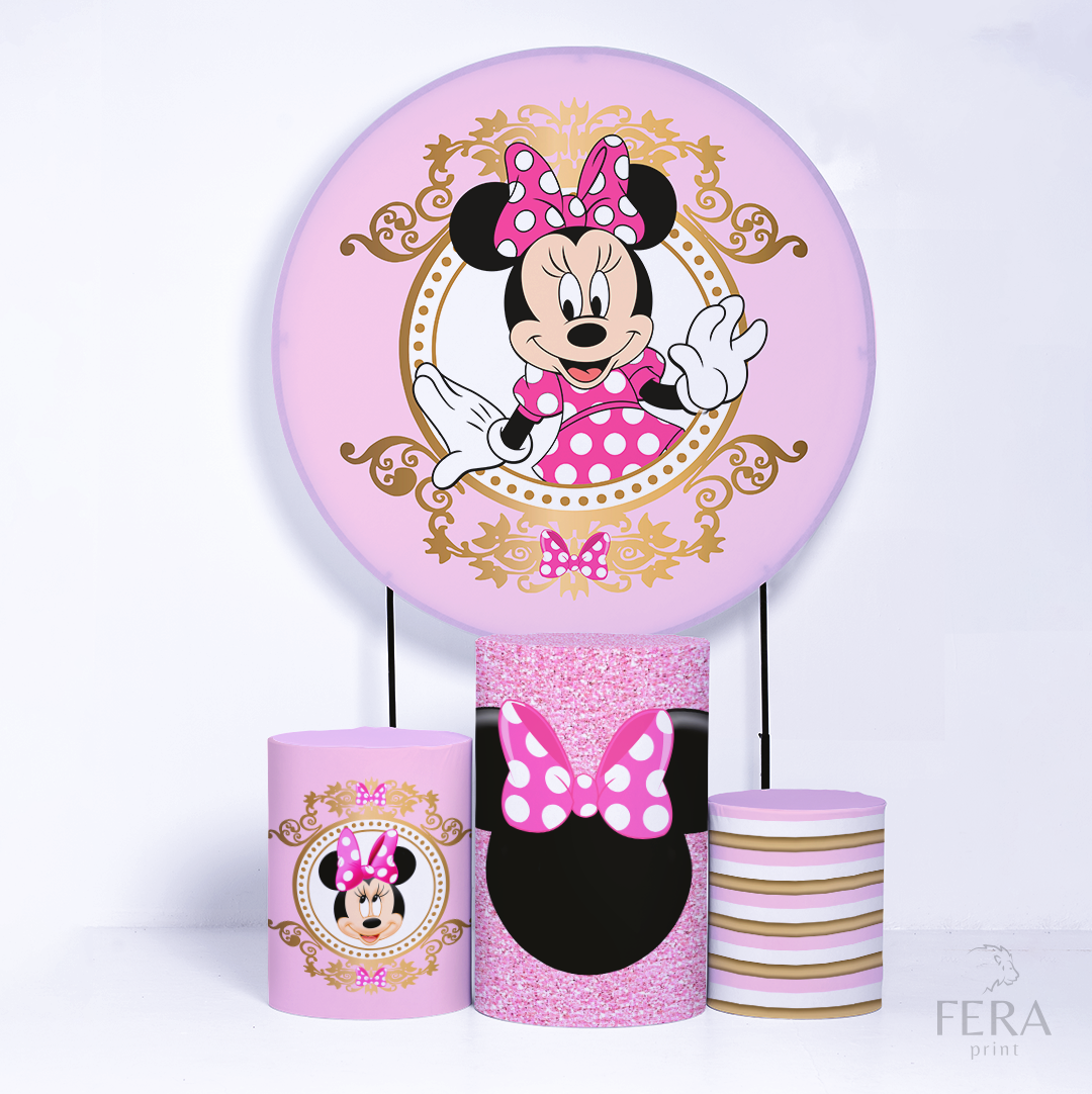 Kit Capa Cilindros + Capa Painel Rata Amiga Rosa Sublimado