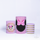 Kit Capa Cilindros + Capa Painel Rata Amiga Rosa Sublimado