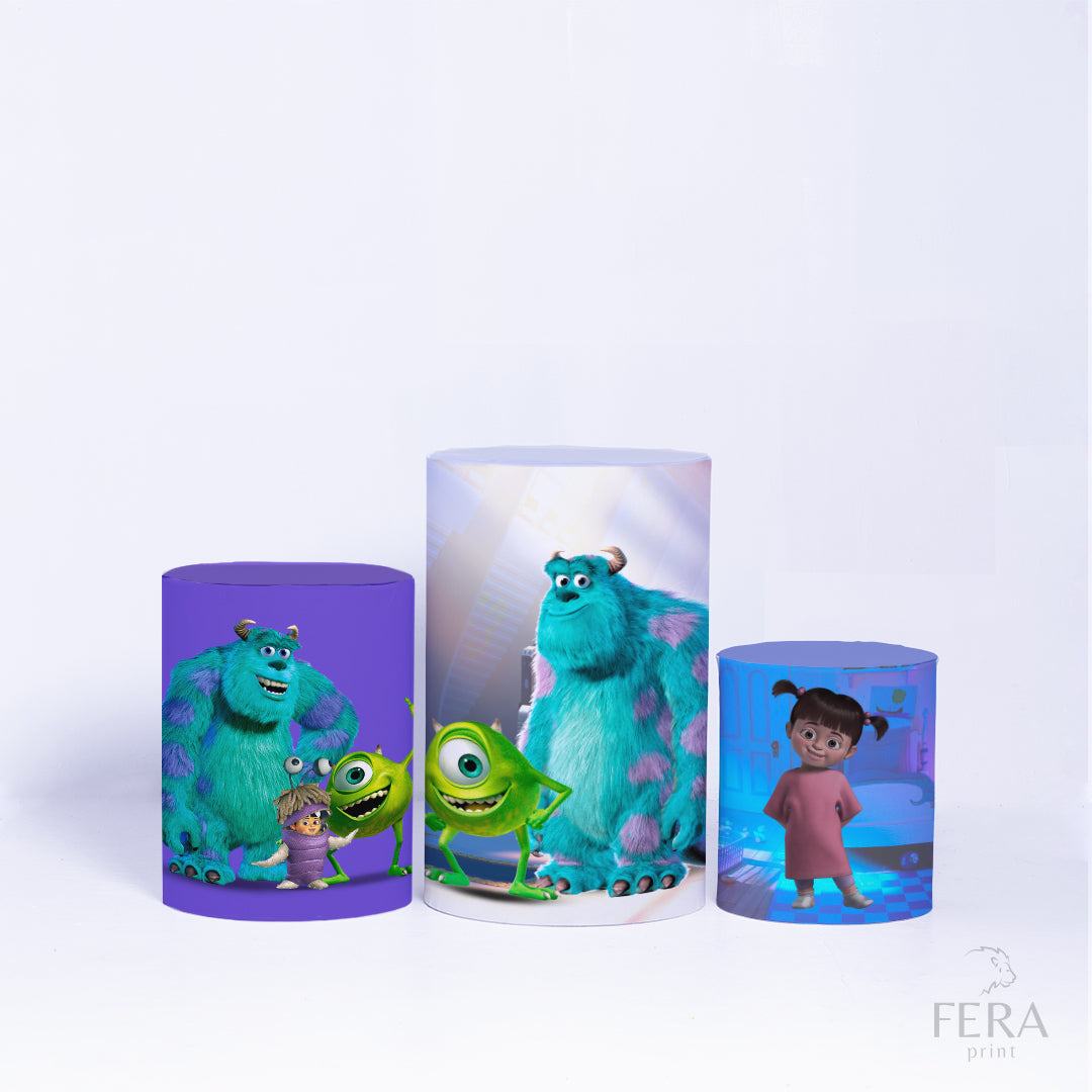 Kit Capa Cilindros + Capa Painel Monstros Sublimado
