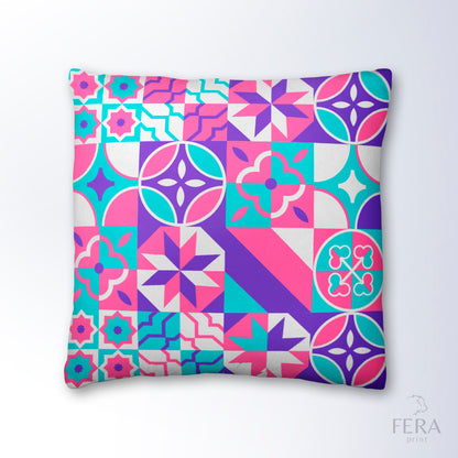Almofada Estampada Decorativa 35X35cm - Apenas 1 unidade