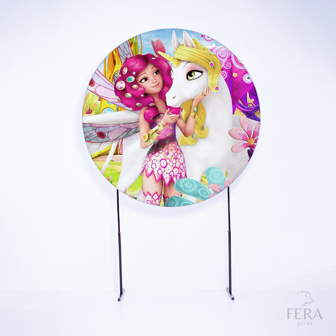 Painel Redondo Mia Sublimado