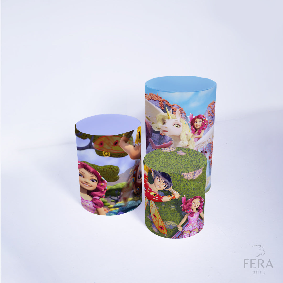 Trio Capa Cilindro Mia c/ Elástico