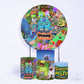 Kit Capa Cilindros + Capa Painel Monstros Cantores Sublimado