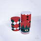 Kit Capa Cilindros + Capa Painel Feliz Natal Sublimado