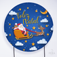 Kit Painéis + Trio Capa Cilindro Casado Natal Sublimado