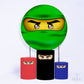 Kit Capa Cilindros + Capa Painel Ninja 4 Cores Sublimado