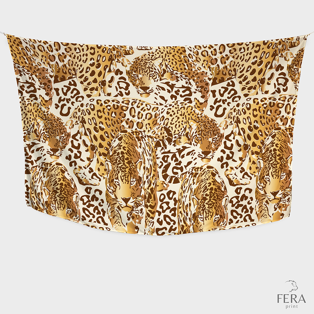 Canga/Pareô Sublimado Animal 1,00x1,50m