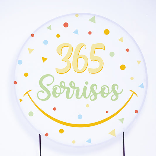 Painel Redondo 365 Sorrisos