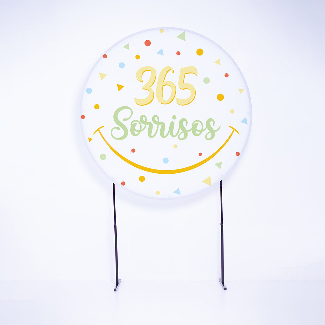 Painel Redondo 365 Sorrisos