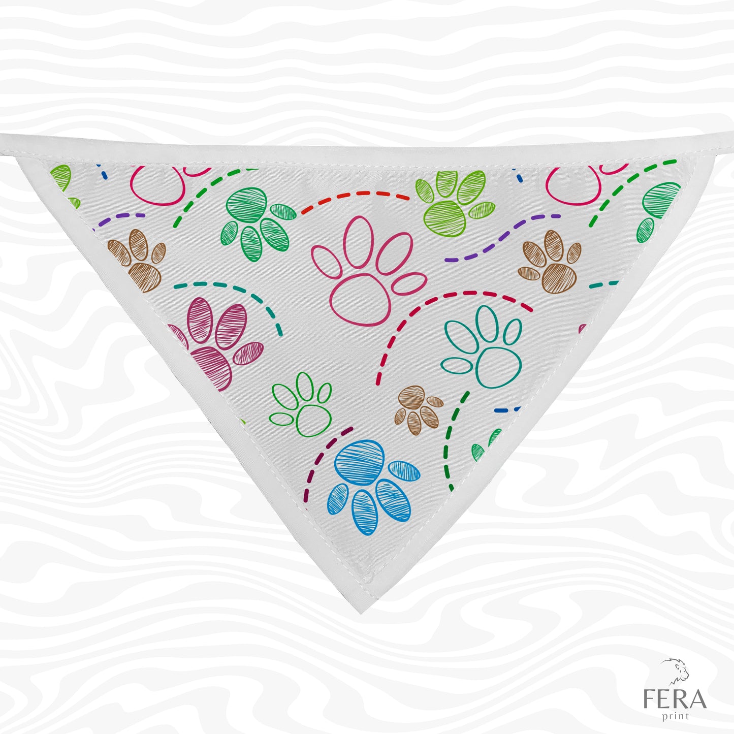 Bandana Sublimada para Pet Shop
