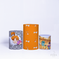 Kit Capa Cilindros + Capa Painel Menina Caverna Sublimado