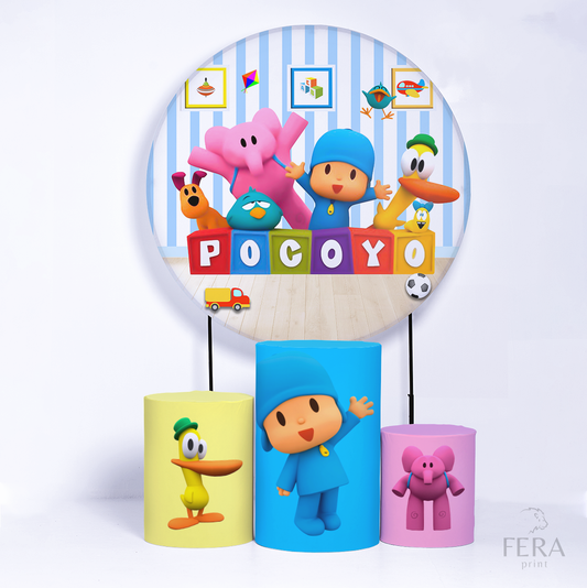 Kit Capa Cilindros + Capa Painel Pacoyo Sublimado