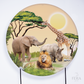 Painel Redondo Safari Savana Sublimado