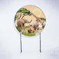 Painel Redondo Safari Savana Sublimado