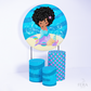 Kit Capa Cilindros + Capa Painel Sereia Sublimado