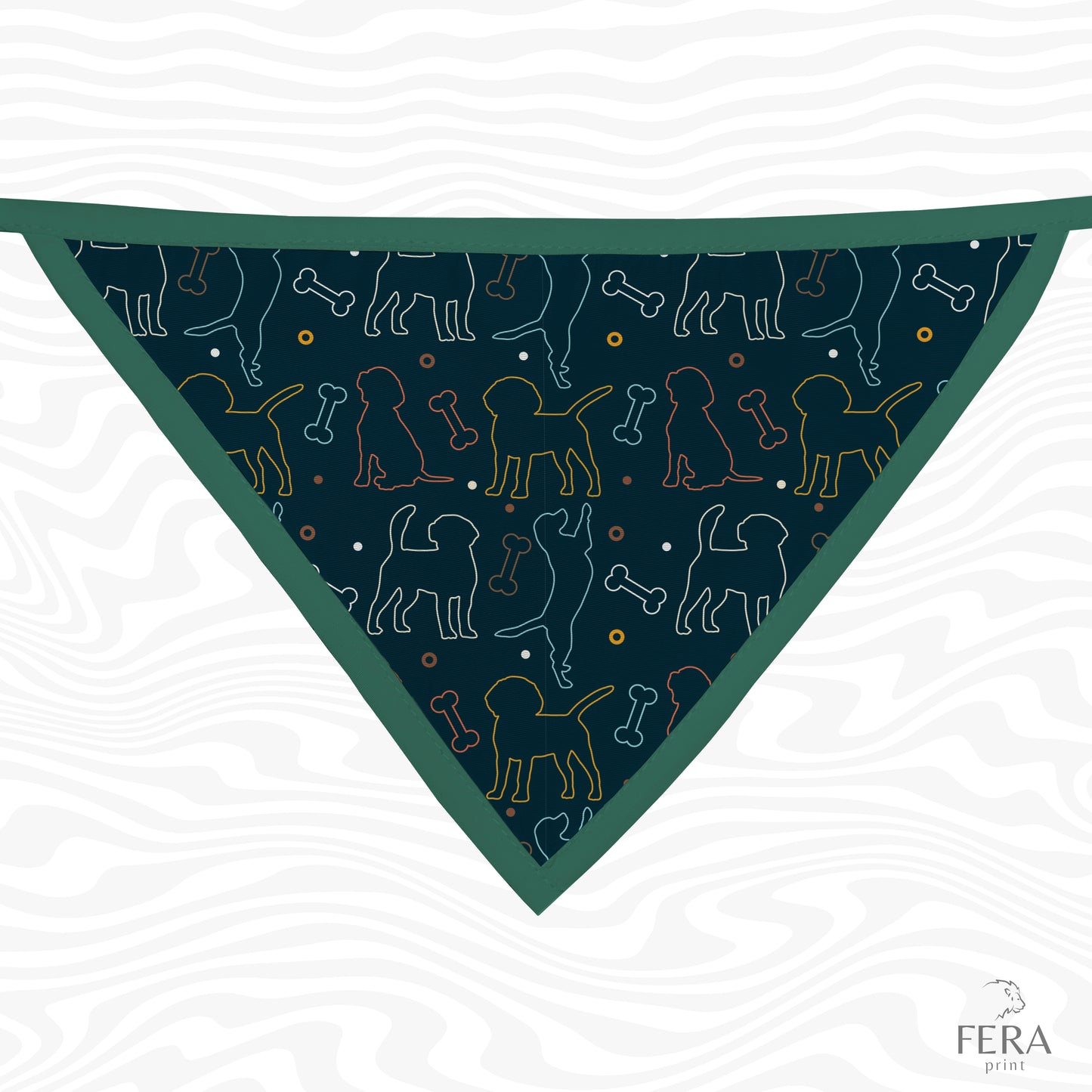 Bandana Sublimada para Pet Shop