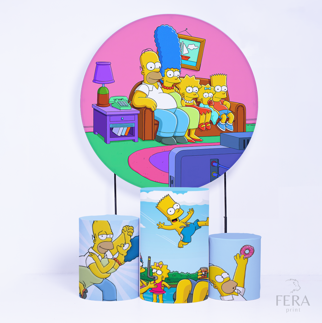 Kit Capa Cilindros + Capa Painel Família Amarela Sublimado