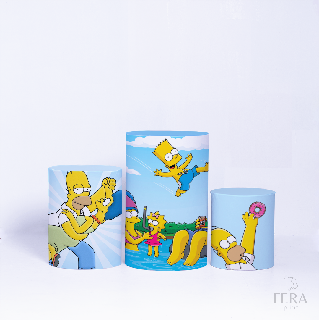 Kit Capa Cilindros + Capa Painel Família Amarela Sublimado