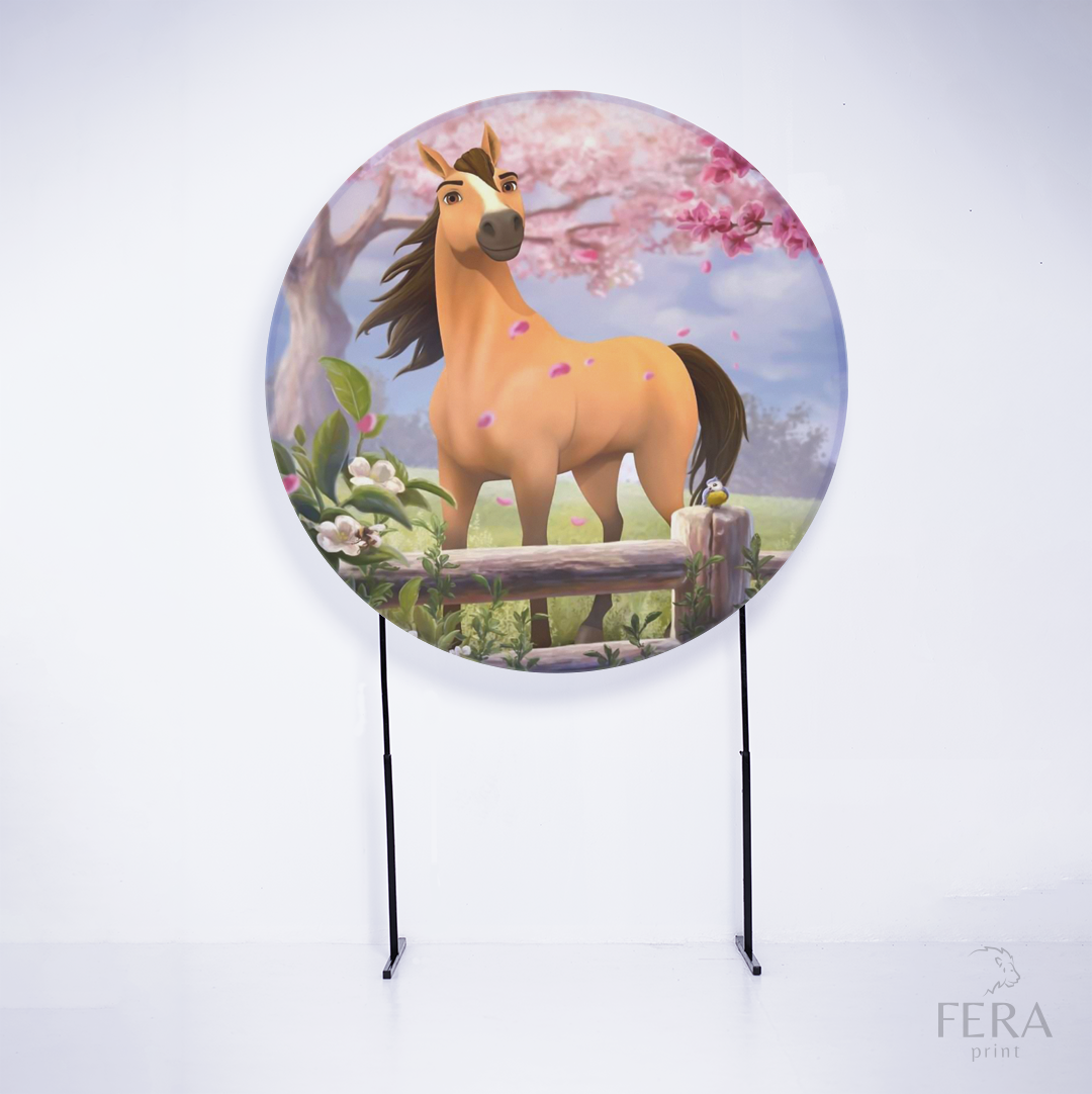 Kit Capa Cilindros + Capa Painel Cavalo e Menina Sublimado