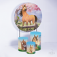 Kit Capa Cilindros + Capa Painel Cavalo e Menina Sublimado