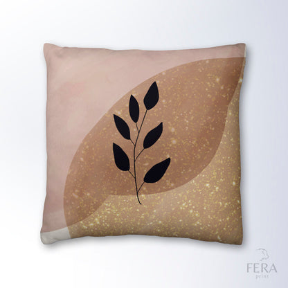 Capa de Almofada Estampada Decorativa 35X35cm - Apenas 1 unidade