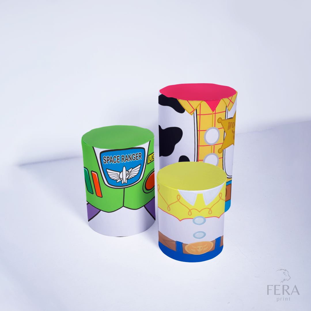 Kit Capa Cilindros + Capa Painel Toy Sublimado