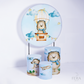 Kit Capa Cilindros + Capa Painel Urso Baloeiro Sublimado