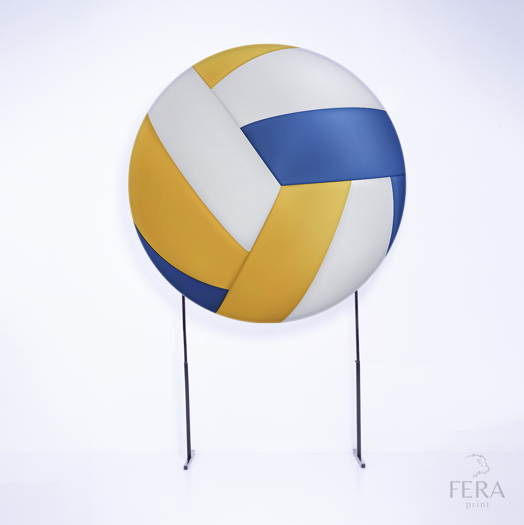 Painel Redondo Vôlei Sublimado