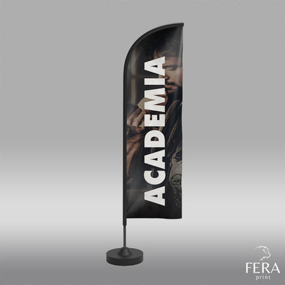 Wind Banner Academia Face Dupla Somente a Bandeira