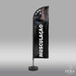 Wind Banner Academia Face Dupla Somente a Bandeira