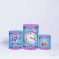 Kit Painéis + Trio Capa Cilindro Casado Alice Sublimado