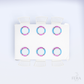 Kit 6 Capas de Sousplat Alice Sublimado