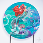 Painel Redondo Sereia Princesa Sublimado