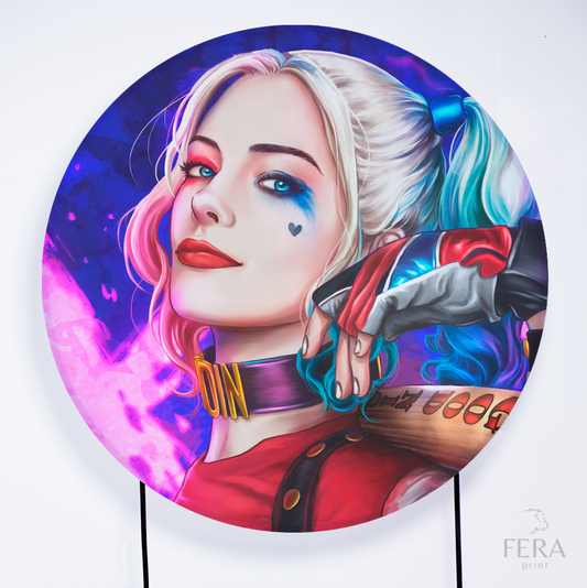 Painel Redondo Vilã Sublimado