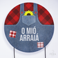 Kit Capa Cilindros + Capa Painel O Mió Arraiá Xadrez Vermelho Sublimado