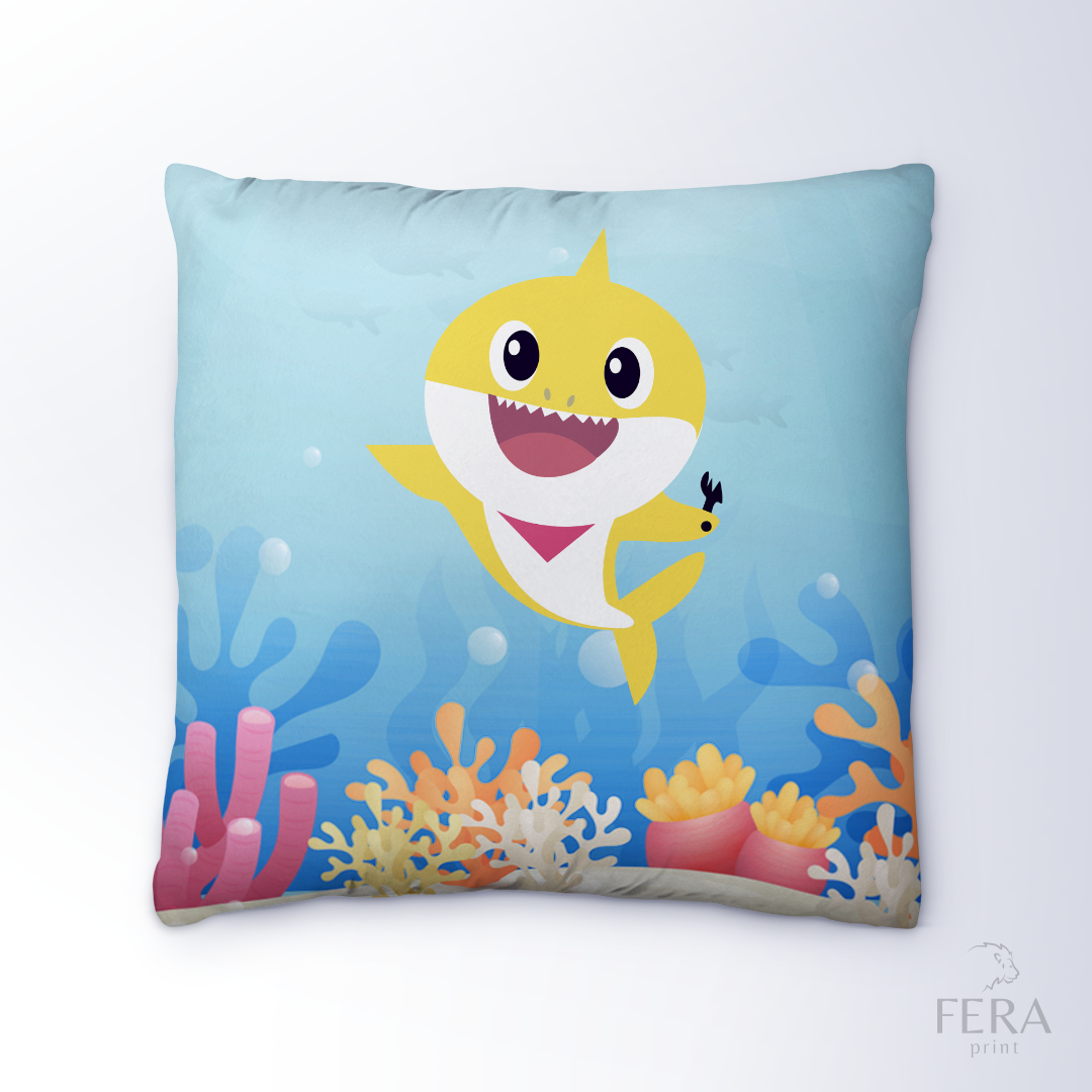 Capa de Almofada Estampada Decorativa 35X35cm - Apenas 1 unidade