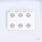 Kit 6 Capas de Sousplat Zig Zag Sublimado