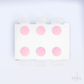 Kit 6 Capas de Sousplat Bolo Rosa Sublimado