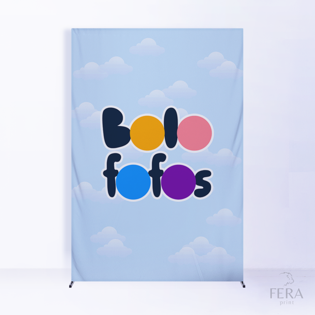 Painel Lateral Bichinhos Azul c/ Forro