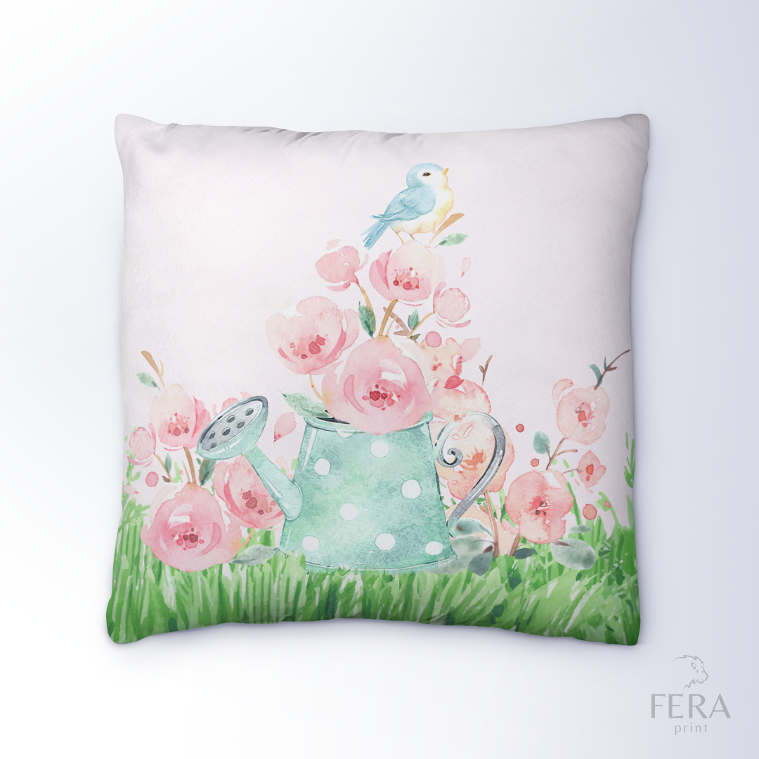 Almofada Estampada Decorativa 35X35cm - Apenas 1 unidade