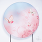 Kit Capa Cilindros + Capa Painel Borboleta Rosa Sublimado