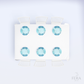 Kit 6 Capas de Sousplat Borboleta Azul Sublimado