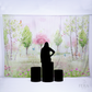 Painel Sublimado Retangular Jardim Rosa