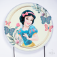Painel Redondo Princesa Anões Borboletas Sublimado