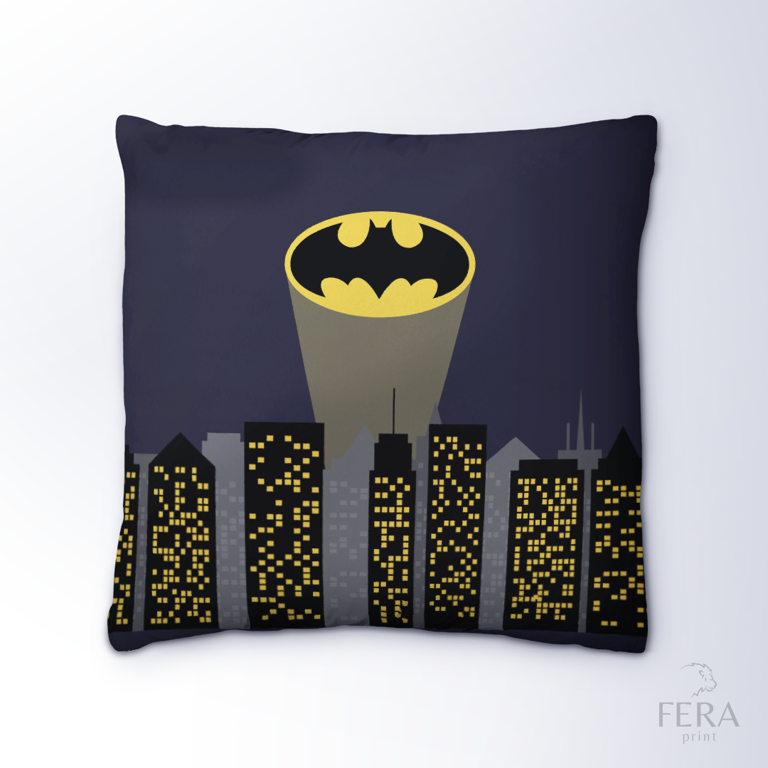 Capa de Almofada Estampada Decorativa 35X35cm - Apenas 1 unidade